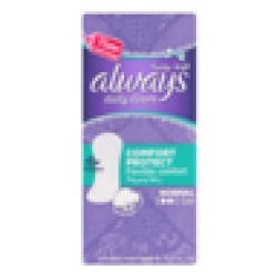 Always Comfort Protect Daily Pantyliners 20 Pack