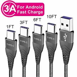 Single Port USB Wall Charger+USB C Cable 6FT LG Sixsim Wall Plug Charger Block Box USB Type C Cable Fast Charging Cord Compatible Samsung Galaxy S21 Ultra 5G S20 S10e S9 S8 Note20 10+ 9 Oneplus 8/7 