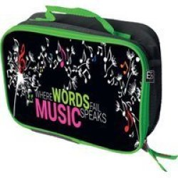 Eco Earth Music Speaks Insulated Lunch Cooler