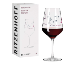Ritzenhoff Herzkristall Crystal Red Wine