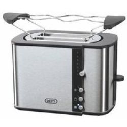 Defy - Sense 2 Slice Toaster - Stainless Steel