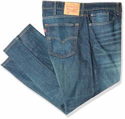 Levi's Men's Big And Tall Big & Tall 502 Regular Taper Fit Jeans Rosefinch 44W X 32L