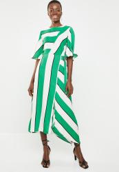 STYLE REPUBLIC Asymmetrical Dress - Green