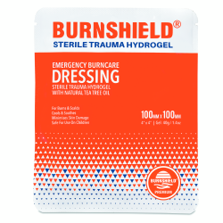Burnshield Emergency Burncare Dressing 100MM X 100MM 40G