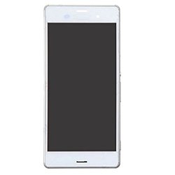 Homyl Replacement Pats Lcd Display + Touch Screen Assembly For Sony Xperia Z3 MINI Compact D6603 5.2 Inch White
