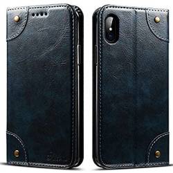 Harrms Leather Wallet Phone Case Protective Back Hybrid Cover Kickstcard Slots Iphone 6