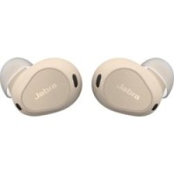 Jabra Elite 10 True Wireless Earbuds Cream - With Active Noise Cancelling