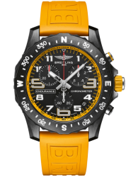 Breitling Professional Endurance Pro Yellow Rubber Strap Mens Watch