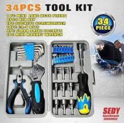 34 Pcs Tool Kit