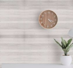 Gray Elegant Rustic Wooden Planks Wood Wallpaper