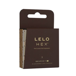 Lelo Hex Respect XL Condoms 3 Pack