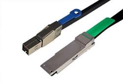 Data Storage Cables P n C5597-1M: HD MINI Sas - Qsfp+ 1M 28AWG Electronics