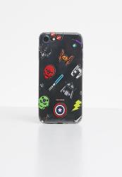 Hey Casey Superhero Icons Phone Case - Multi