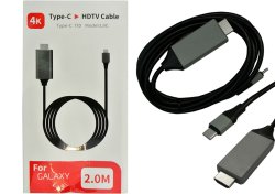 Cable - Usb-c To Hdtv 2M