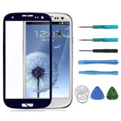 Samsung S4 Mini Front Screen Glass Lens Double Sided Tape + 8 Tools For Replacement - Shipping