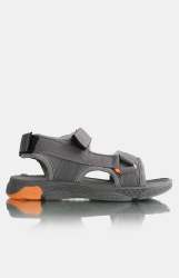 Tomtom Boys Velcro Sandals - Grey-orange - Grey-orange UK 12