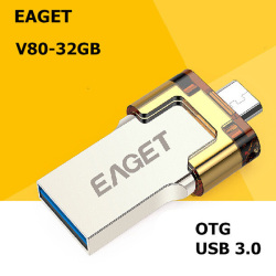 Eaget V80 Ultra Metal Usb Flash Drive Usb 3.0 Otg Smartphone Pen Drive Usb Thum