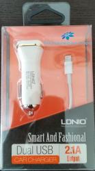 Dual Usb Car Charger With Iphone 6 Cable From The Housewives Depot