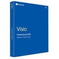 Microsoft Visio Professional 2016 - Fpp - 32 64-bit Dvd -fpp-vis2016-pro