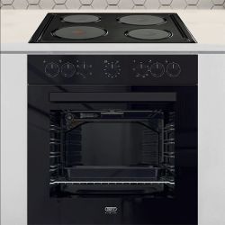 Defy 60CM Slimline Solid Hob & Under-counter Oven Cooking Combo - DCB822E
