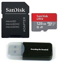 Samsung Galaxy S9 Memory Card Sandisk 128GB Ultra Micro Sd Sdxc Uhs-i Class 10 For S9+ S9 Plus SDSQUAR-128G-GN6MA With Everything But Stromboli Tm