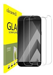 2-PACK Samsung Galaxy A5 2017 Tempered Glass Screen Protector Elecnewell 9H Hardness Scratch Proof HD Clear For 2017 Samsung Galaxy A5 5.2" SM-A520 Series With Lifetime Replacement Warranty