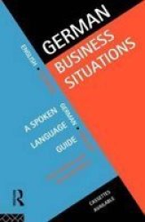 German Business Situations Languages for Business