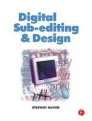 Digital Sub-editing And Design Paperback