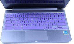 For Asus Chromebook Flip 10.1" Keyboard Cover Casebuy Ultra Thin Silicon Keyboard Protector For Asus Chromebook Flip C100PA C101PA 10.1 Inch Laptop Us Layout Purple