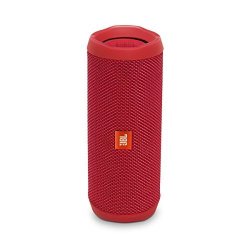 Jbl Flip 4 Waterproof Portable Bluetooth Speaker - Red