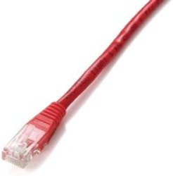 Equip Cable - Network CAT5E Patch 0.25M Red