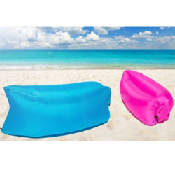 Inflatable Air Couch - Hot Pink