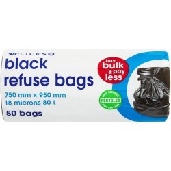 Payless Budget Black Bags 50S
