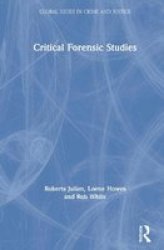 Critical Forensic Studies Hardcover