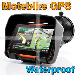 New "ranger" Motorbike Bicycle & Car Waterproof Gps 4.3 Inch Touch Screen Navigator With Igo Map
