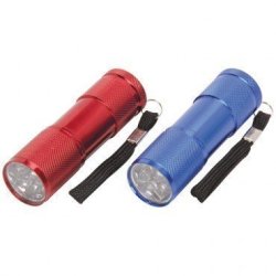 3.5 9 LED MINI Flashlights 2-PACK By Hft