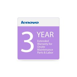 Lenovo Warranty Upgrade 3 Year Basic On-site Warranty
