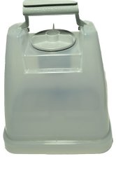 Hoover Steam Cleaner Solution Tank With Lid Fits: Ultra Steamer Models Tank Is Square Old Style Model F 5912-900 Hoover Part Number 42272134