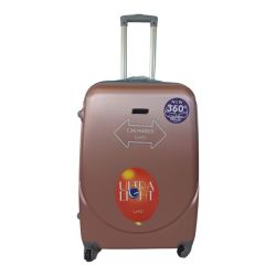1 Piece Hard Outer Shell Luggage Set - Pink