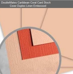 12x12" Doublemates - Caribbean Coral 5x Sheets
