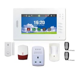 App Remote Control GSM Pstn Wireless Home Security Alarm System Kits
