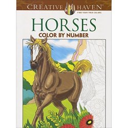 Dover Publications Creative Haven Horses Coloring Book