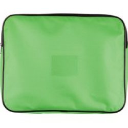 Trefoil Polyester Subject Sorter Bag Green