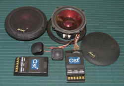 5" Component Car Speaker Split Kit -- Shipping By Courier