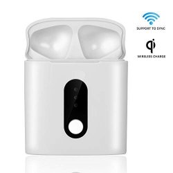 Airpods Wireless Charging Case Replacement Compatible With Apple Airpods 1 & 2 Aneys Airpods Charger Case With Bluetooth Pairing Sync Button No Earpods