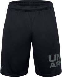 Men's Ua Tech Wordmark Shorts - BLACK-002 XL
