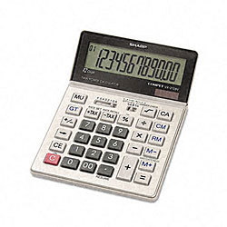 Sharp Vx2128v Vx-2128v Compact Desktop Calculator 12-digit Lcd