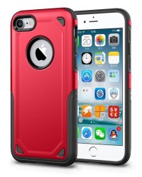 Tuff-Luv - Rugged Shockproof Essentials Range For The Apple Iphone 7 8 And Iphone Se 2020 - Red