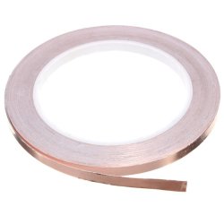 6MMX20M Copper Foil Tape Single Conductive Emi Shielding Adhesive
