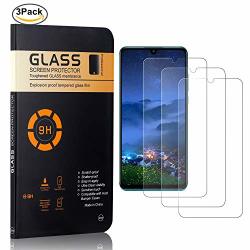 The Grafu Screen Protector Tempered Glass For Huawei P30 Lite Bubble Free 9H Scratch Resistant Screen Protector Film For Huawei P30 Lite 3 Pack